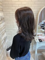 マーリャヘアー(mallia hair)&nbsp;くびれ外ハネセミロング