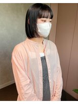 ヨーク(YOKE)&nbsp;【YOKE】前上がりボブ/切りっぱなし