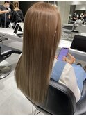 新髪質改善×トリートメント×ハイトーン×艶髪