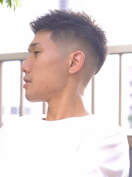 スキル(SKILL) スキンフェード アップバング