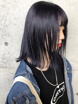 ハイブ 金沢(Hive) ブリーチハイトーンカラーゆるふわロング髪質改善ツヤ髪スタイル