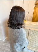透け感グレージュ