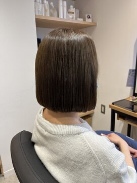 オールマイティービューティーモア(ALLMYTEA Beauty more+) 艶髪ボブ/大人可愛いアッシュグレージュ/大宮駅