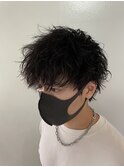 王道!束間ツイストパーマ!