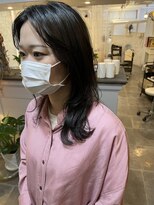 アンスール(Un Seul)&nbsp;ミディアムウルフ　レイヤー