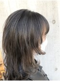 ミディアムウルフヘア