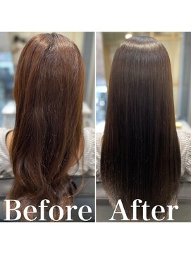 シャルマン 六町(CHARMANT) サラ艶!アッシュグレーカラー☆