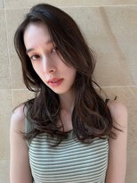 ビュートリアム265(BEAUTRIUM 265)&nbsp;ミディアム/くびれレイヤー/レイヤーカット/顔周りカット/銀座