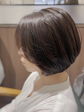 ルームヘア 笹塚店(Room hair) ボブ/グレージュ/大人女性/レイヤー/ショート[笹塚]
