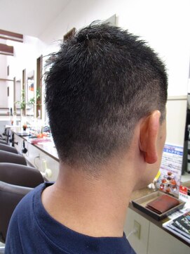 コアフィールフィス(COIFFURE fils) ベリーショート　ソフトモヒカン【堀指名予約はお電話で】