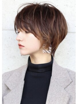 ネックス 表参道本店(nex) ショート/ハイライト/イヤリングカラー