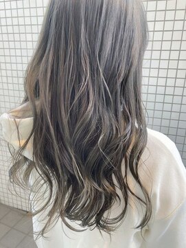 リシャール 八王子(Re:chaLu) たっぷりハイライト♪オリーブベージュ♪【Re:chaLu/八王子】