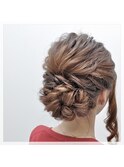 10分ヘアセット1200円！ツイストUP