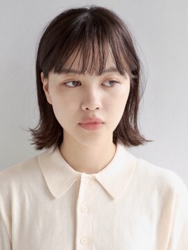 アンドレイ 表参道(andrey) デザインカラー/レイヤーカット/ウェットヘア/オリーブベージュ