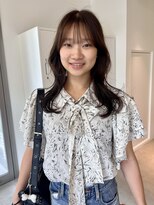 ロジェ(loje)&nbsp;こなれミディ/オリーブカラー/くびれヘア