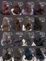 アイシー 表参道(ICY)&nbsp;パーソナルカラー別＊韓国透明感艶カラーまとめ＊RINA