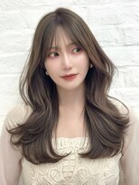 アマトウキョウ アユンチェ(AMA TOKYO×AYUNCHE)&nbsp;韓国スタイル/ナチュラルくびれヘア_くびれ巻き_レイヤーカット