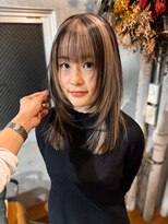 カリーナコークス 原宿 渋谷(Carina COKETH) ウルフカット×ブロックカラー