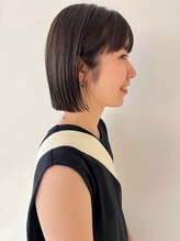 コンベックス(convex) ぱつっとボブ&透明感あるカラー