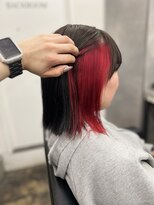 アドラ(ADLLA) イヤリングレッド