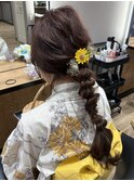 TOKIO 編み下ろし ヘアセット