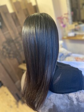 スノードロップ(SNOW DROP) 30代×ロング×グレージュカラー