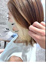 シエルブルー(ciel bleu)&nbsp;ウルフカット　インナーカラーぬきっぱなし