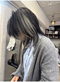 レイヤーポイントカラーブリーチホワイトカラーハイライト渋谷
