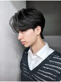 ブルーブラックサーフカールスパイキーショート_ba510961