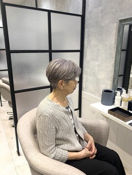 イーズ バイ インス(Yeeee.s by INCE) 白髪ぼかし/白髪改善カラー/ショート/透明感カラー/脱白髪染め