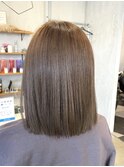 10代20代30代髪質改善オリーブブラウン透明感カラー