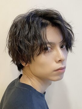 レタッチ バイ フィフス 銀座(RETOUCH by fifth) 銀座ツイストパーマ緩めツイストスパイラルパーマセンターパート