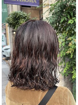 シアン 栄店(CYAN.) 初心者さんでも楽々セット！ゆるっとウェーブパーマ