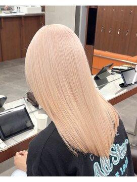 ニコ トウキョウ 渋谷(nico TOKYO) ダブルカラーミルクティーベージュピンクブラウンロングレイヤー