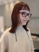 アトロ(Atoro)&nbsp;梅田/レイヤー/ボブ/暗めカラー/グレージュ/ニュアンスカラー