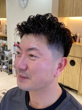 men's barber Trust〈理容室行徳店〉【メンズ バーバー トラスト】 フェードカット・スキンフェード［メンズ/フェード/行徳/市川］
