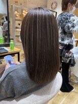 フィゼル あべのルシアス店(Aujua fizelle) ハイライトグレージュ