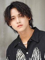 MEN'S HAIR BLEACHi 岐阜柳津店【メンズ ヘア ブリーチ】【4月29日オープン(予定)】 【BLEACHi】ゆるスパマッシュウルフ