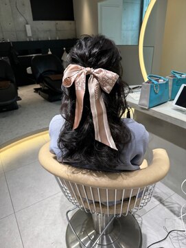 ロンドブルーム 天神大名店(Lond Bloom) ブリーチなしカラー/ヘアアレンジ/ヘアセット/福岡/10代20代30代