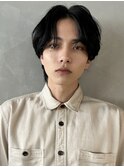 【PARK】ムードセンターパート×クラシックラウンドマッシュ