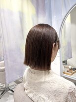 インスヘアー 梅田(INCE HAIR)&nbsp;切りっぱなしボブスタイル