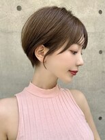 ピークアブー アヴェダ 池袋東武(PEEK-A-BOO AVEDA) 大人ショートボブ丸みショートシースルーバング