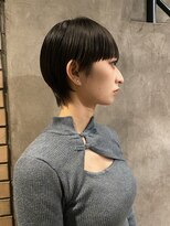 ダブ ギンザ(DaB ginza) 黒髪マッシュショート×タイトショート