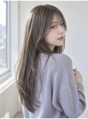 ミントベージュ×髪質改善