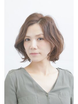 イングスジャパン(ings JAPAN) 大人女性に似合う　柔らかボブ　前髪なし