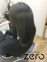 ヘアメイクゼロ 坂戸駅前店(hairmake zero)&nbsp;ゼフィラム　イルミナカラー 　ヌード