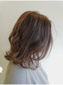 メリハリ柔らかグレージュ