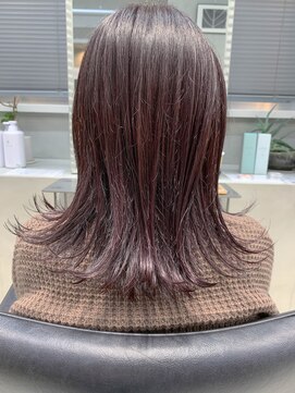 テトヘアー(teto hair) medium(イルミナカラー、ラベンダーピンク、ラベンダーアッシュ)