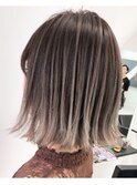 ALIVE吉祥寺 ダブルバングブランジュグレージュインナーカラー