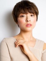 クアトログランシュ 水戸店(QUATRO×GranCieux)&nbsp;スッキリ小顔感◎大人かわいいナチュラルベリーショート